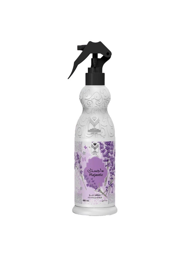 ALMAS Air Freshener Majestic 480 ml - Warm Spice Fragrance | Long-Lasting Natural Aged Oud Scent for Home, Car & Office - Image 2